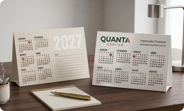 Calendário de Mesa Postal