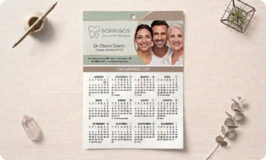 Calendário de Parede Personalizado