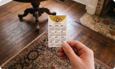 Calendário de Bolso