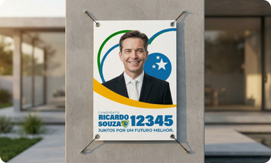 Placas políticas para residência