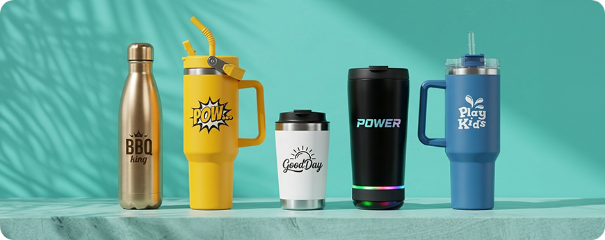 Garrafas térmicas personalizadas