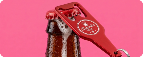 Abridor de garrafas personalizados