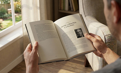 Detalhes de Capa e Miolo do Livro Personalizado