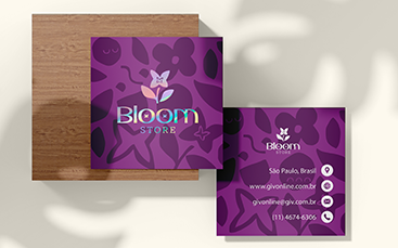 Mini Cartão de Visita Personalizado