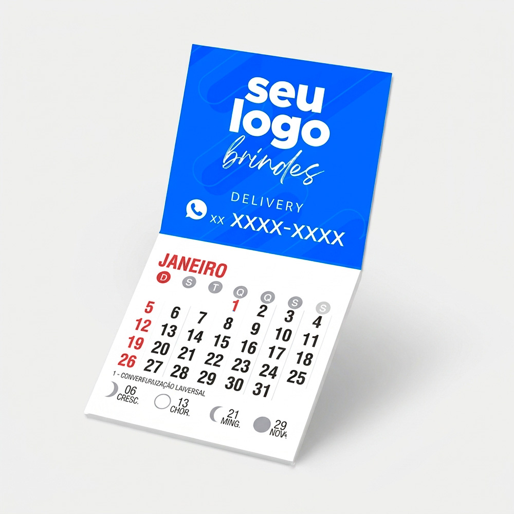 Calendário Ímã de Geladeira
