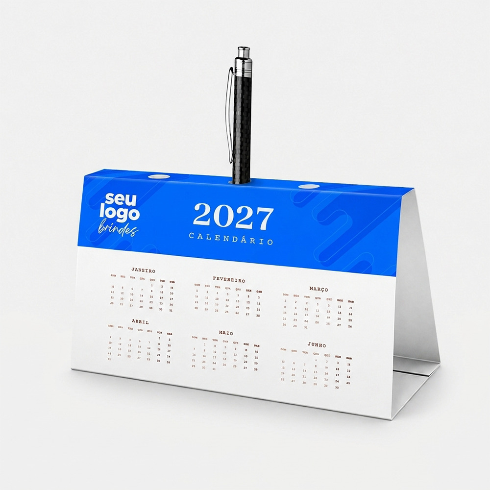 Calendário Porta-Caneta
