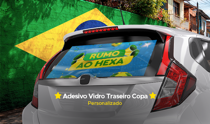 Adesivo Vidro Traseiro Copa