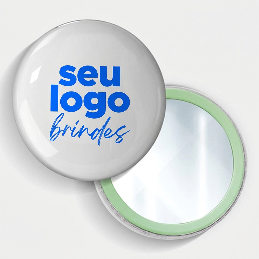 Bottons com Espelho Verde