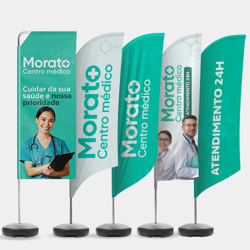 Wind Banner - Kit Completo
