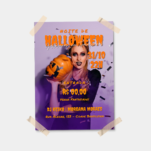 Cartaz Halloween