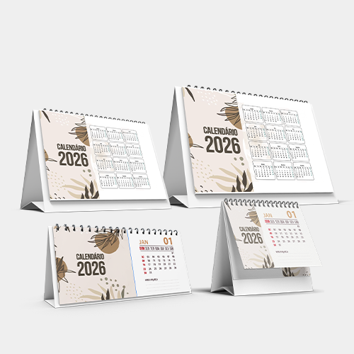 Calendário de Mesa Personalizado