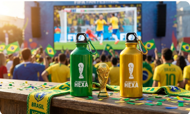 Squeeze com Mosquetão Personalizado