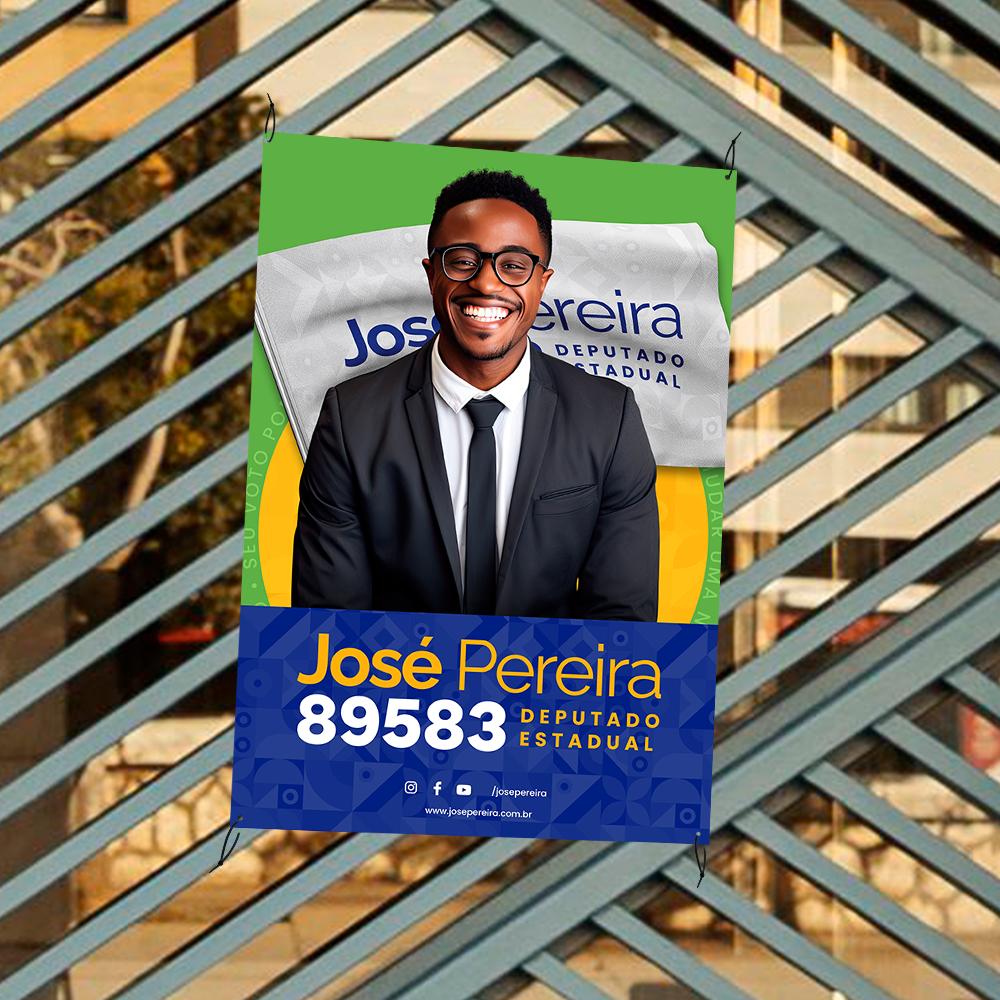 Placa de Residência para Eleição