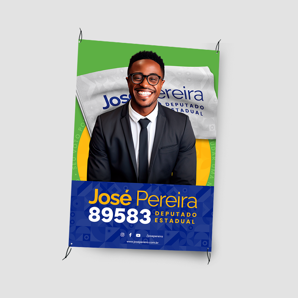 Placa de Residência para Eleição