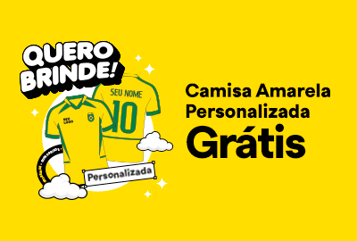 Camisa Brasil Gratis
