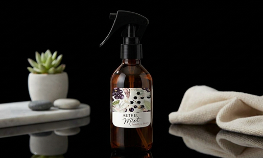 Rótulo personalizado para frasco de cosmético