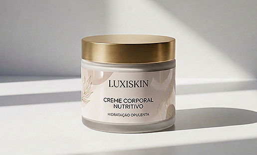 Rótulo para pote de creme personalizado