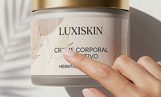 Rótulo adesivo para pote de creme
