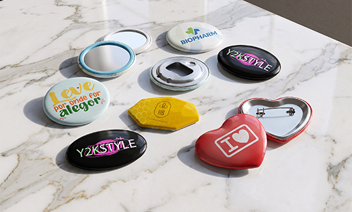 Bottons Personalizados FuturaIM