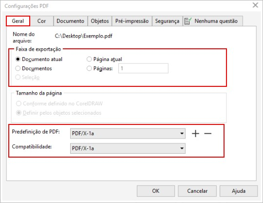Corel - passo 3