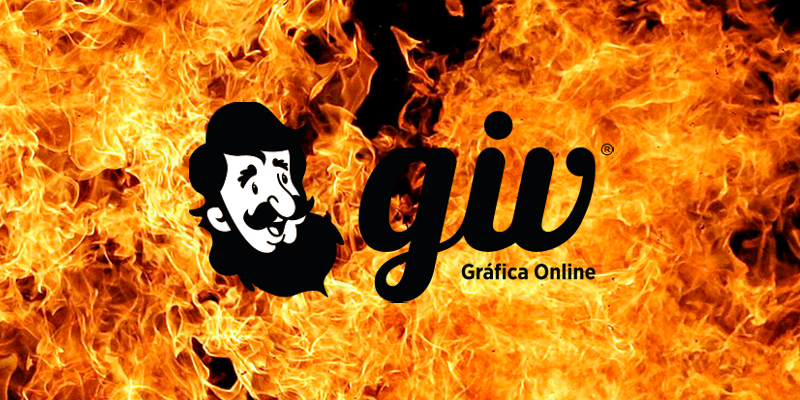 Logo GIV Online - Não coloque sobre fundos muito carregados