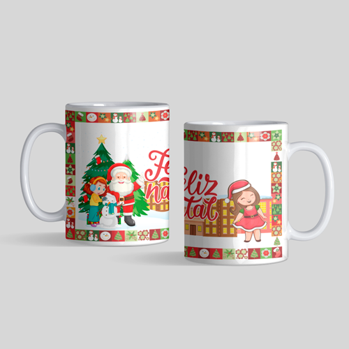 Caneca Personalizada Natal Modelo 1