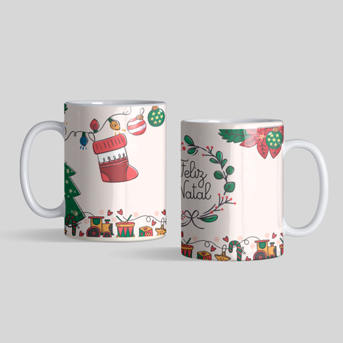 Caneca Personalizada Natal Modelo 2
