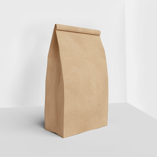 Saco Kraft para Delivery Sem Personalização