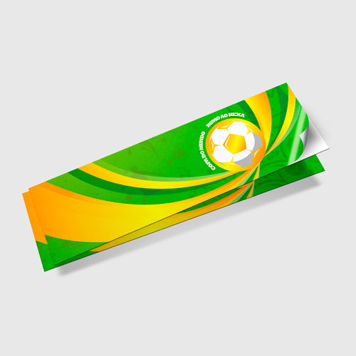Adesivo Para-choque em Vinil Branco Copa do Mundo 2022