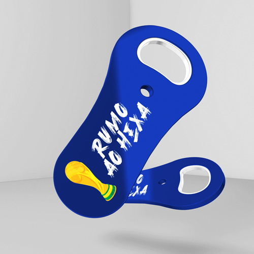 Abridor de Garrafas Personalizado Copa do Mundo