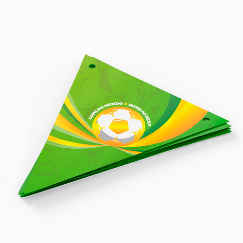 Bandeirola Copa do Mundo 2022