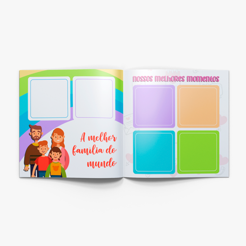 Álbum com Figurinhas