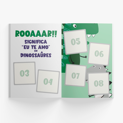 Álbum com Figurinhas