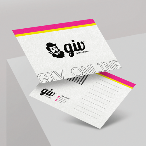 Postal em Papel Premium